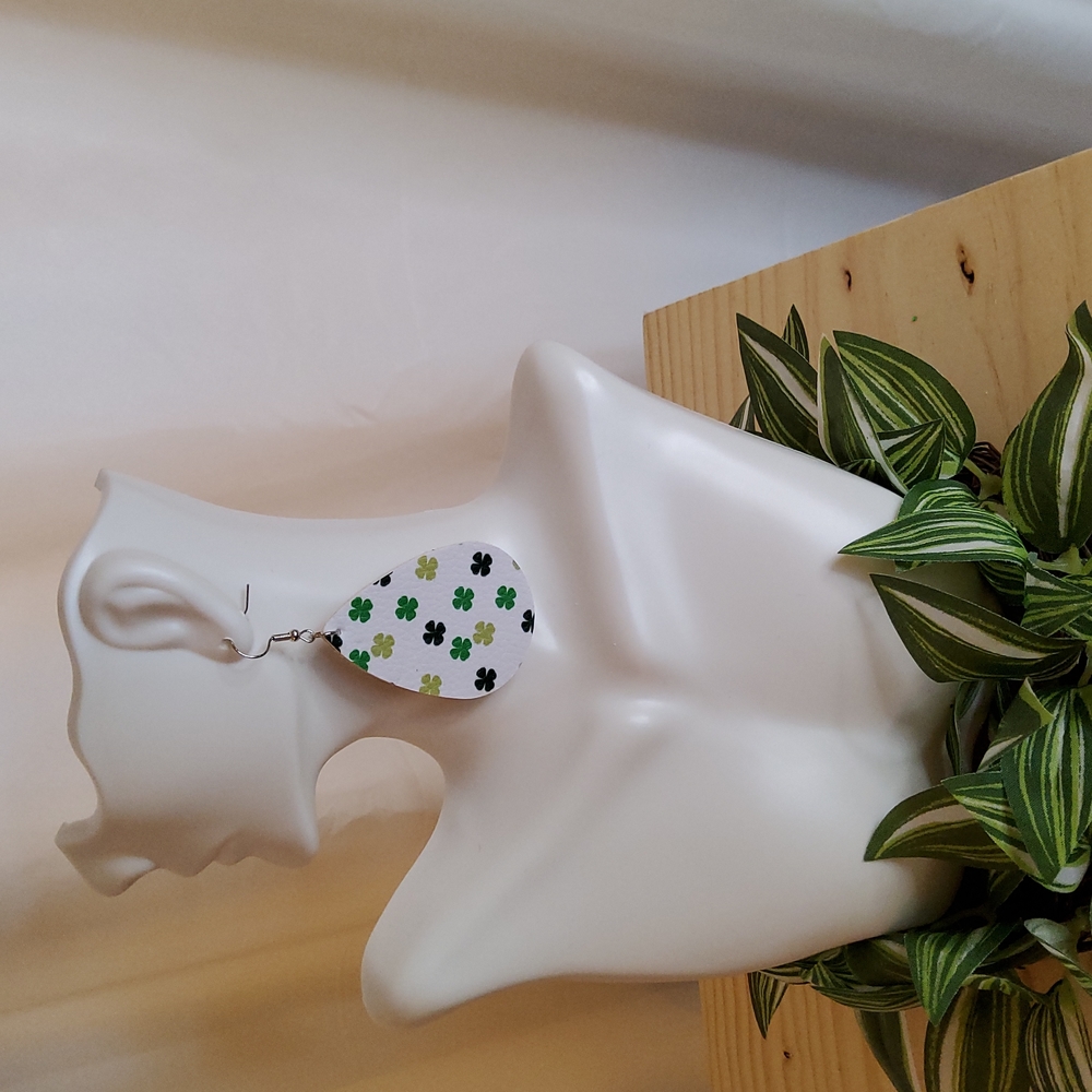 Green Multi Earrings